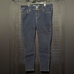 Torrid Dark Blue Skinny Jeans